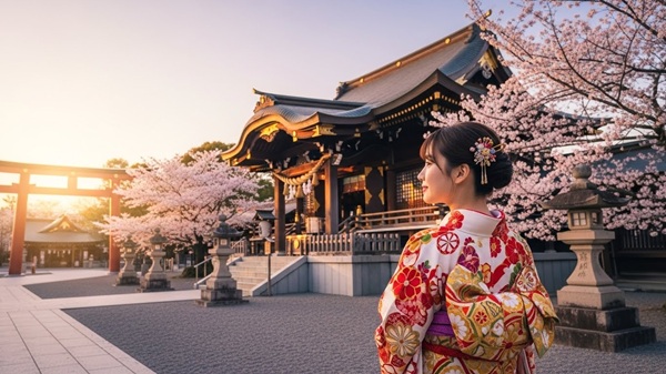 二見興玉神社のスピリチュアルな魅力に気付いた女性