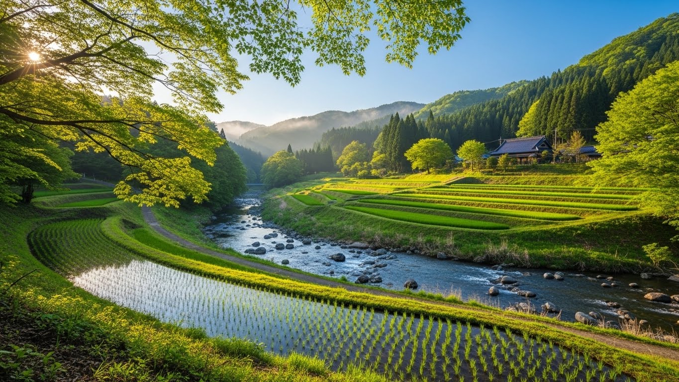 新緑が美しい棚田と清流に癒やされる、2026年最新の三重のGW穴場スポット
