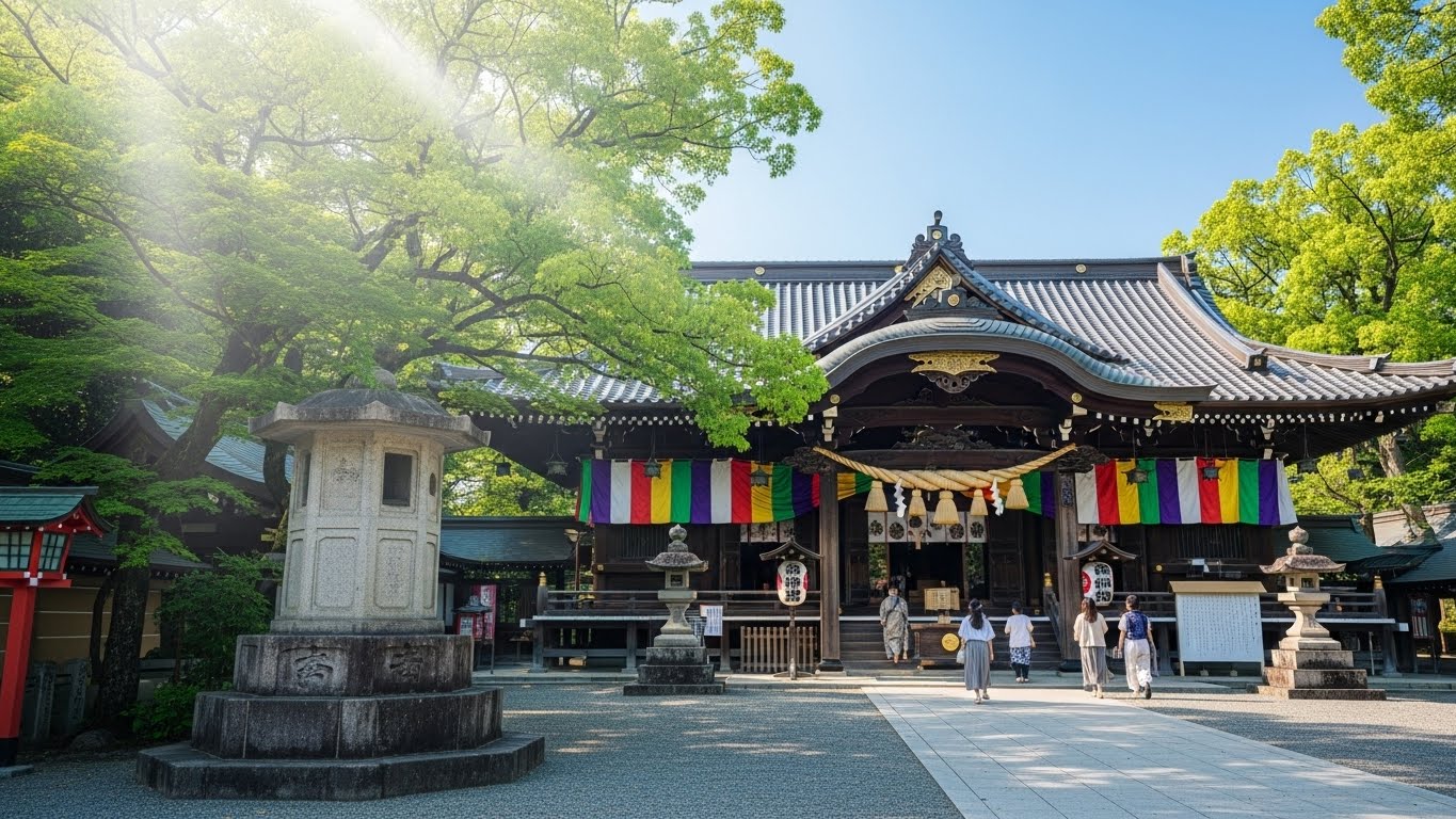 日本最古の厄除け霊場で受ける強力な岡寺山継松寺の厄払いの風景