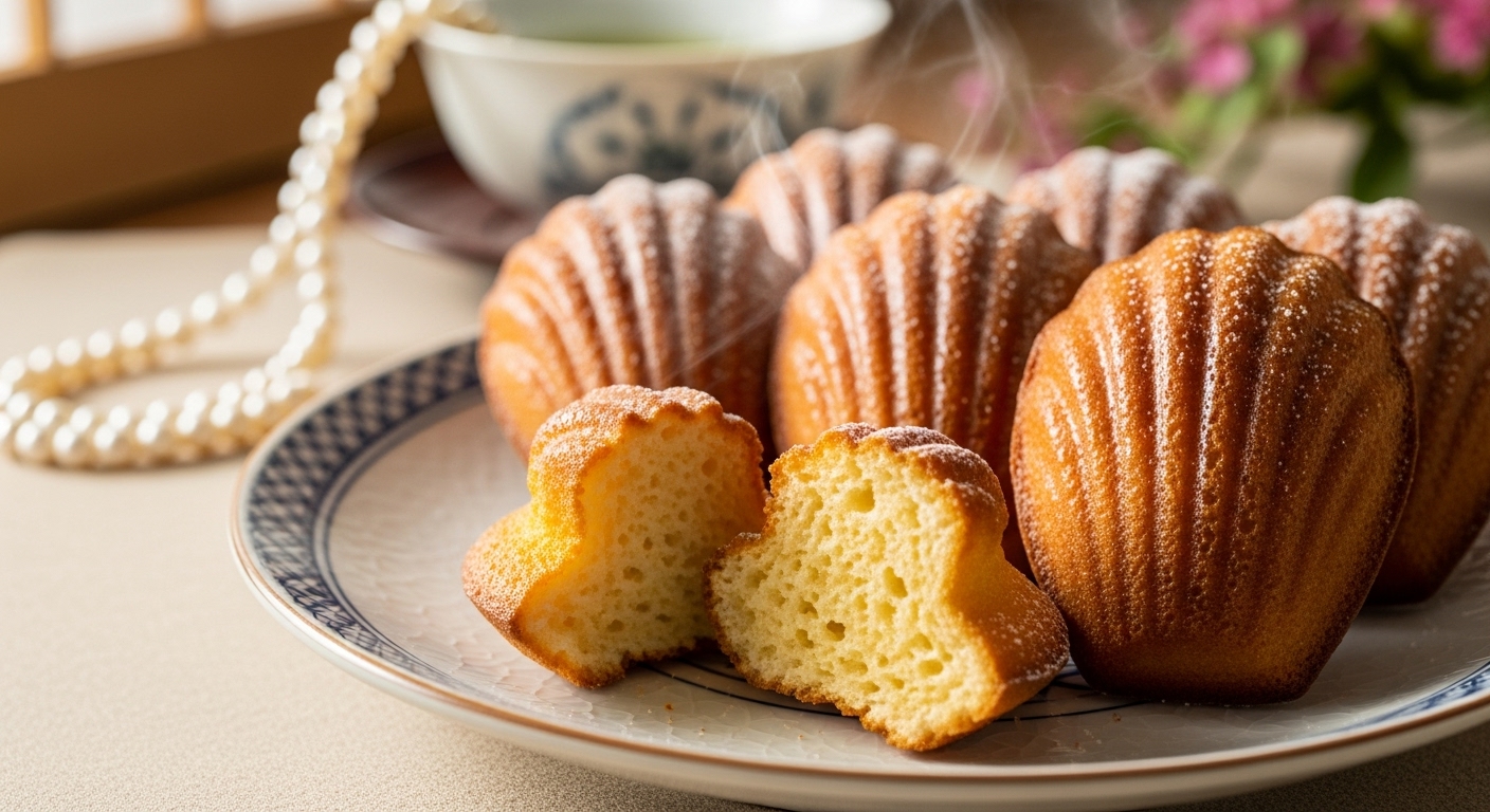 真珠の輝きをイメージしたシェル型の焼き菓子シェルレーヌのお土産