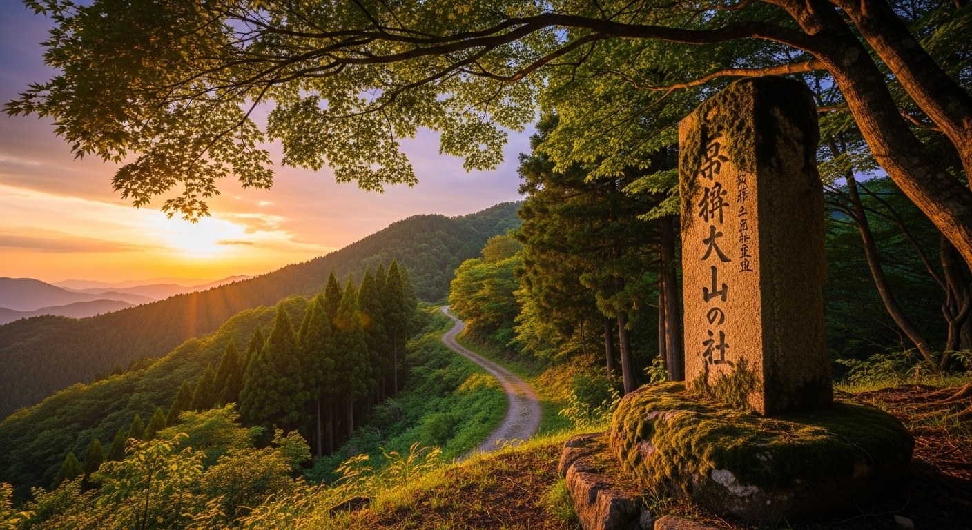 歴史的な宿場町や鈴鹿峠の風景をイメージした近畿・東海の境目観光を象徴する一枚