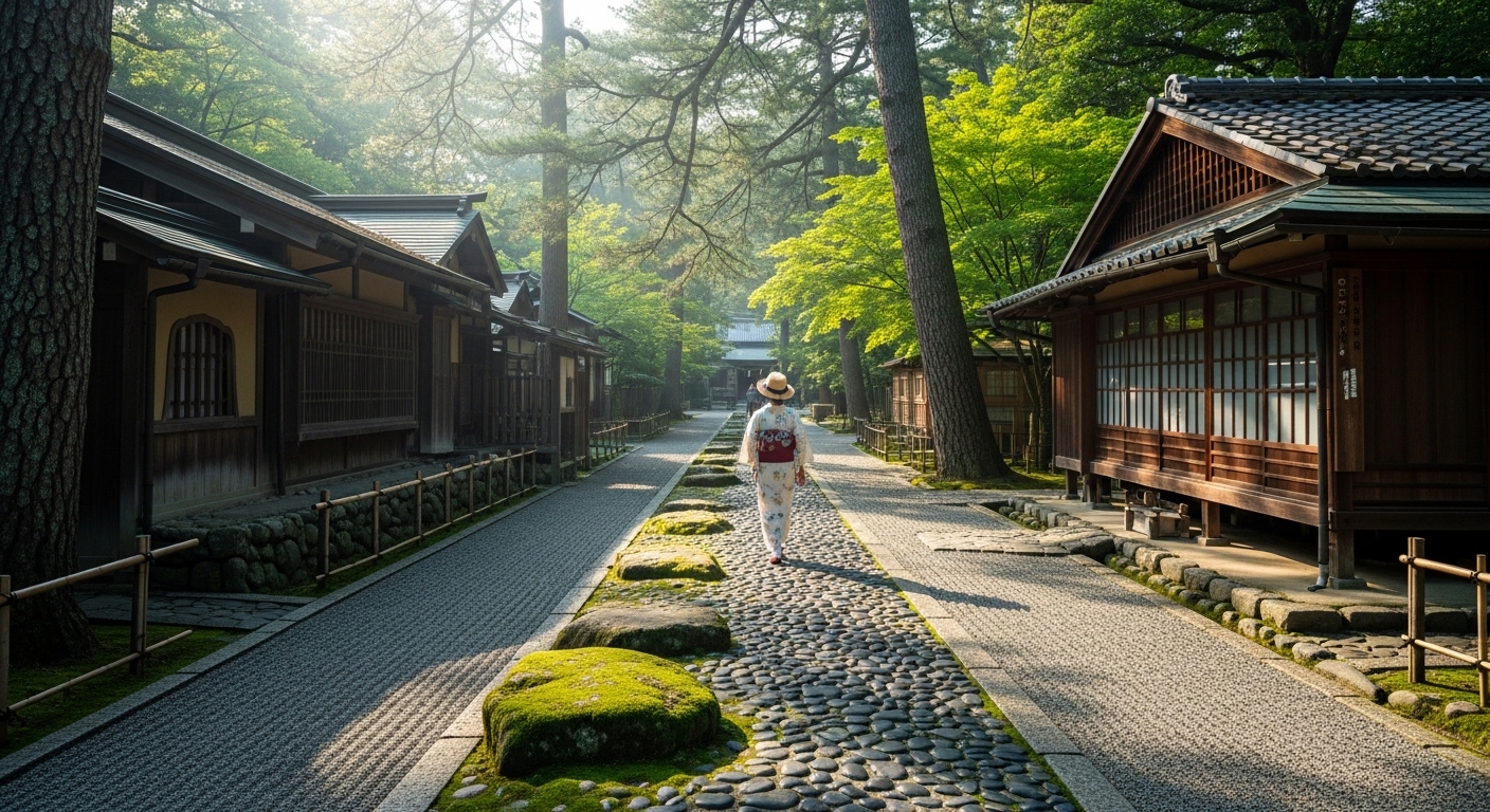 三重県の家族旅行で美しい海岸をバックに笑顔を見せる日本人家族。