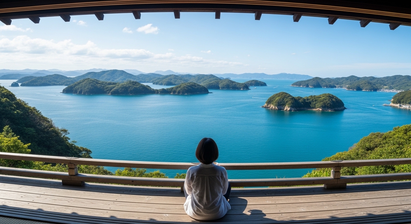 三重県でまた行きたい場所として人気の高い、横山展望台から望む英虞湾の絶景。